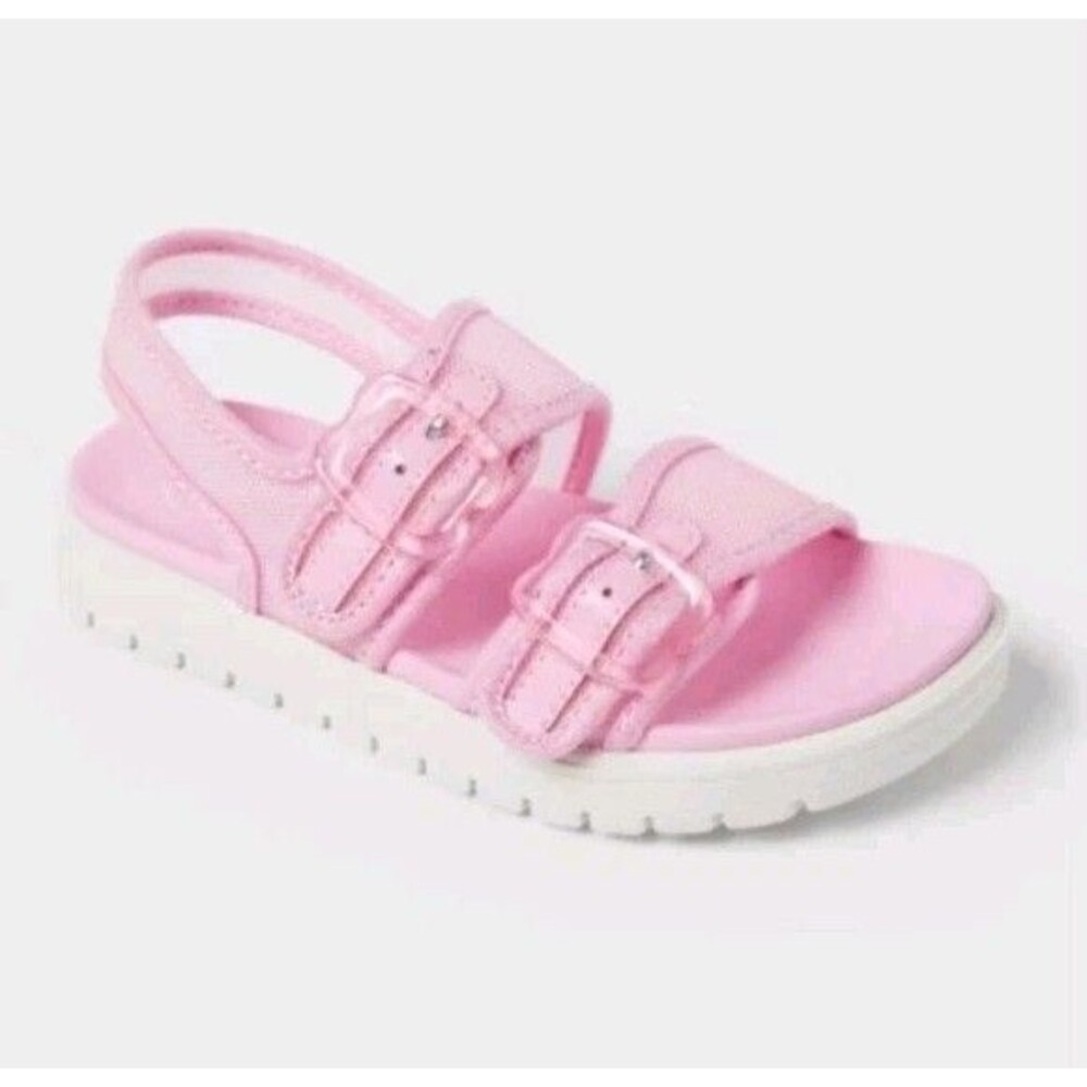 Cat & Jack Toddler Riley Mesh Footbed Sandals Pink